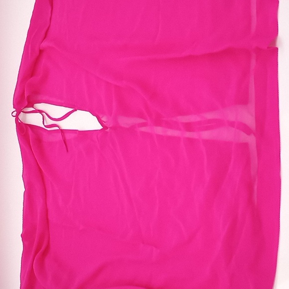 L'Agent by Agent Provocateur Rosana Swim Cover-up Pink One Size - Picture 9 of 12